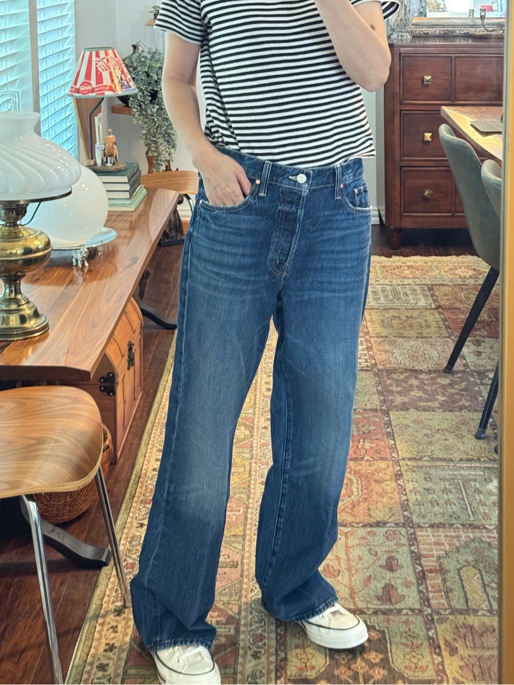 MOTHER Women The RAMBLER Ankle Jeans Size 29